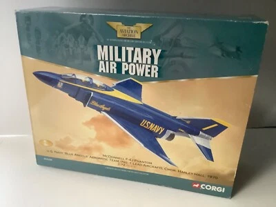 Corgi AA33209 1:72 McDonnell Douglas F-4j Phantom US Navy  ‘Blue Angels’ BNIB - Image 1 of 4