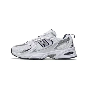NUOVO.Balance530/Bianco. Scarpe da ginnastica argento navy sportive casual a rete morbide alla moda.Scarpe - Foto 1 di 8