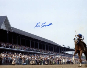 RON TURCOTTE SIGNED AUTOGRAPHED 11x14 PHOTO TRIPLE CROWN SECRETARIAT BECKETT BAS - Imagen 1 de 3