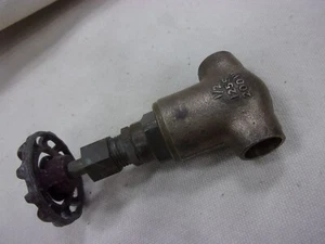 Crane Cat.1320 1/2" Sweat Solder Fit Slip Bronze Gate Valve 125S 200W Brass USA - Picture 1 of 6