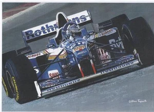 Damon Hill, Weltmeister 1996 Kunstdruck - Bild 1 von 1