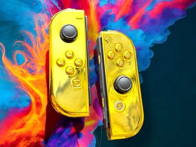 Custom Nintendo Switch Joy-Con – Unique Shell Mod | Includes Straps | Brand New - Image 1 of 4