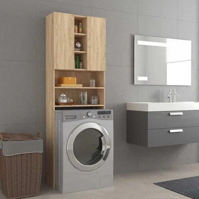 Mobile per Lavatrice Armadietto per Bagno Mobiletto Colori Diversi vidaXL - Immagine 1 di 4