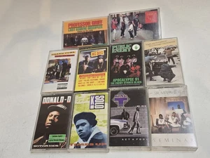 Rap Vintage Hip Hop Cassette Tape Lot Of 10 Tapes Public Enemy Sir Mix A Lot - Picture 1 of 22