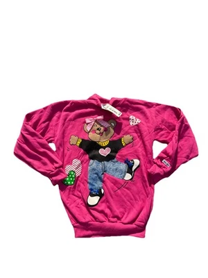 Joggles de colección Deadstock niños cuello redondo dillards oso divertidos talla 10 Foto 1 de 4