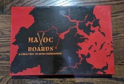 Havok Boards Custom Boston MA Massachusetts Risk Boardgame & Cards Kickstarter  - Image 1 of 3