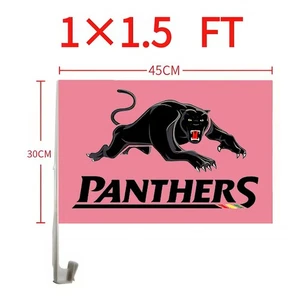 NRL Penrith Panthers Rugby League Car Flag Style - Bild 1 von 2