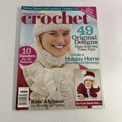 Better Homes ~ SIMPLY CREATIVE CROCHET MAGAZINE 2006 Back Issue - 49 Projects - Image 1 of 2