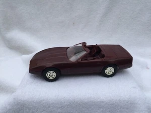 1988 CHEVROLET CORVETTE ROADSTER DARK RED PROMOTIONAL MODEL "NIB" - Picture 1 of 7