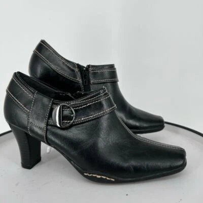 BOTINES AEROSOLES FASCINACIÓN PUNTERA CUADRADA NEGRA Foto 1 de 4