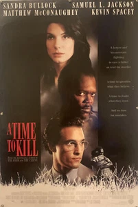 Póster original de la película A Time to Kill de una hoja - 1996 - Imagen 1 de 9