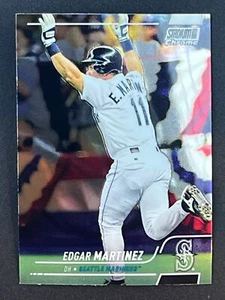 EDGAR MARTINEZ 2022 Stadium Club Chrome #275 Seattle Mariners HOF - Picture 1 of 2