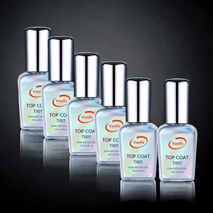 Vanfa Soak Off Gel Top Coat 0.5 Oz T001 (Pack of 6) - Picture 1 of 2