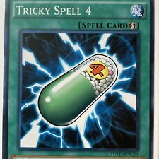 Yu-Gi-Oh! TCG Tricky Spell 4 YGLD-ENC33 1st Edition LP/MP Set of 2