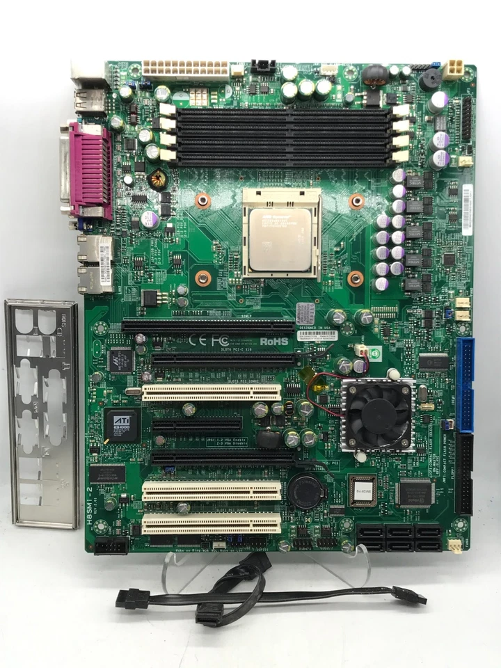 Supermicro H8SMi-2 Motherboard AM2 DDR2 ATX AMD Opteron 1385 2.7GHz - Image 1 of 4