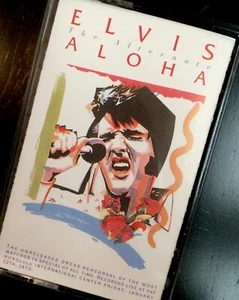 ELVIS The Alternate Aloha Cassette Tape, Live, Out Of Print Unreleased NEAR MINT - Picture 1 of 8