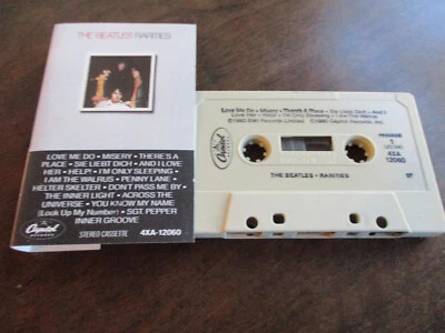 THE BEATLES - Rarities - 1980 Capitol Records Cassette Tape VG+ $15.95 - Image 1 of 4