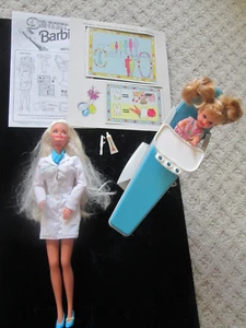 Conjunto Muñeca Barbie Dentista Rubia/Kelley Niño 1997 Mattel (17255) - Imagen 1 de 5