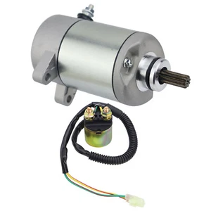 Starter For Honda TRX400FA FourTrax Rancher 400 AT 2004-2007 18683 with Relay - Picture 1 of 9