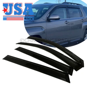 Paraseras de ventana de montaje exterior parasol protectores de lluvia para GMC Terrain 2010-2017 - Imagen 1 de 10