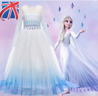 Frozen 2 Elsa Verkleiden Mädchen schick Cosplay Kinder Kostüm Party Outfit