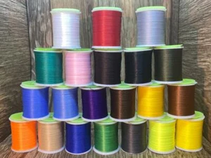 FLY TYING THREAD 140 DENIER - 21 COLORS - Picture 1 of 33