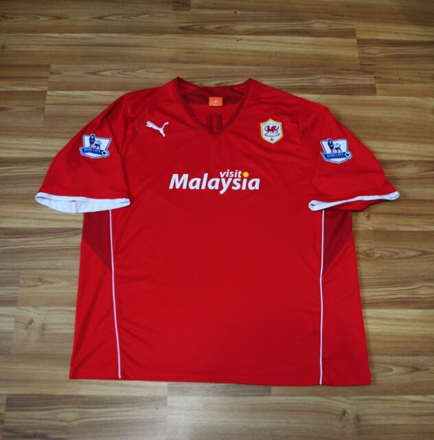 Cardiff City FC 20/21 Third Replica Blank Jersey Adidas Men's Orange NWT