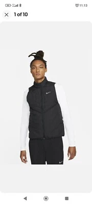 Nike AeroLayer Therma-FIT Repeler Chaleco para Correr Negro talla grande (DD5647-010)🔥🔥 Foto 1 de 4