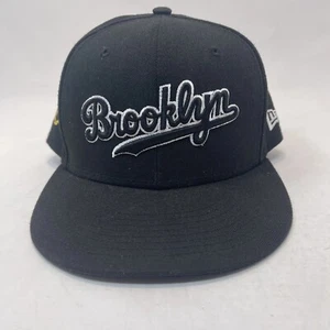 New Era 59Fifty Cooperstown Collection Brooklyn Dodgers Fitted Hat - Size 7 3/8" - Picture 1 of 5