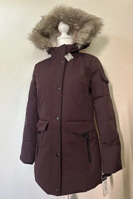 NUEVO CON ETIQUETAS Lauren Ralph Lauren Expedition ANORAK Plumón Parka CHAQUETA ABRIGO PÚRPURA S Foto 1 de 4