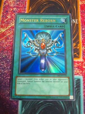 Yu-Gi-Oh! Monster Reborn DB1-EN133 Ultra Rare Unlimited Moderately Played - Image 1 of 4