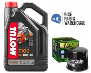 KAWASAKI Z750 2011 Hi-Flo Oil Filter Fully-Synthetic MOTUL 7100 Oil - Picture 1 of 1