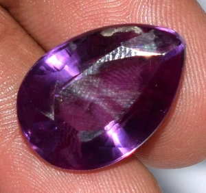 Pear 13.05 Ct Natural Color Changing Alexandrite Gemstone Certified B74246 - Picture 1 of 16