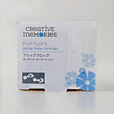 Creative Memories FLIP FLOPS Border Maker Cartridge BMC - NIP - Image 1 of 2