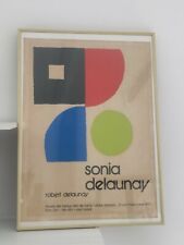 Poster Sonia Delaunay 1972 Museum Of Beaux Arts Of Nancy. Vintage