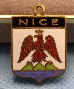 Nice France Enamel Charm Pendant - Picture 1 of 3