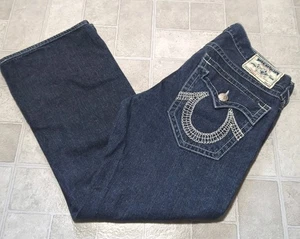 True Religion Jeans Men’s 36x31 Blue Billy Boot Cut Vintage Y2K - Picture 1 of 7