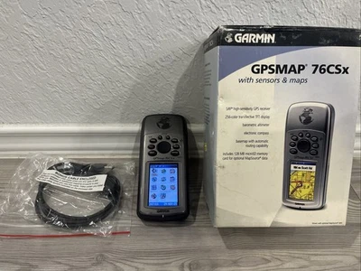 Garmin GPS map 76CSx Handheld- Tested Working - Image 1 of 4