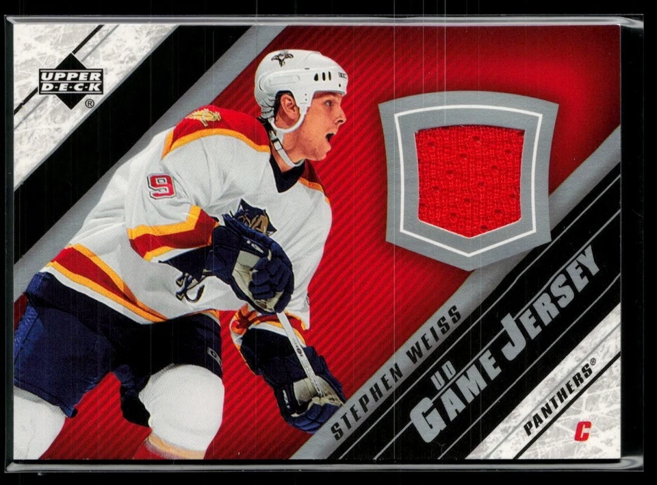 2005-06 Upper Deck Jerseys Series II #J2-SW Stephen Weiss - Image 1 of 2