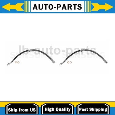 Manguera de freno delantera Sunsong 2 piezas para Mitsubishi Mirage 1993-1994 Foto 1 de 4