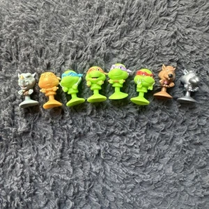 Teenage Mutant Ninja Turtles Stikons Mini Figures Set Of 8 - Picture 1 of 5