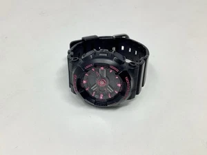 CASIO 5338 BA-111 Baby-G Black /Pink Analog Digital 200m - New Battery - Picture 1 of 6