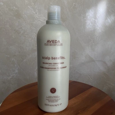 AVEDA Beneficios del cuero cabelludo Acondicionador Equilibrante Cabello Saludable 33.8oz 1 litro RARO NUEVO Foto 1 de 4
