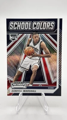 Panini Nil 2024 - UConn School Colors Donyell Marshall #6 rojo/50 Foto 1 de 2