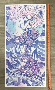 A Fragile Thing Poster by Bioworkz AP 15/78 Signed Hand Embellished 18x36" MINT - Picture 1 of 10