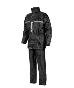 HEVIK TUTA ANTIPIOGGIA MOTO 2 PEZZI DRY LIGHT NERO - Picture 1 of 4