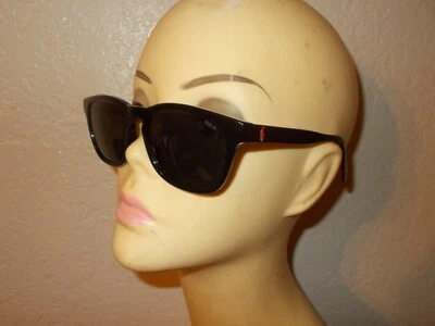 Gafas de sol Ralph Lauren PH 4170 5001/87 marco negro rojo lentes grises Foto 1 de 4