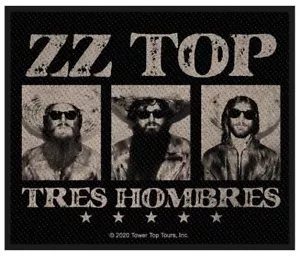 ZZ TOP - Tres Hombres Patch Aufnäher 8 x 10cm - Picture 1 of 1