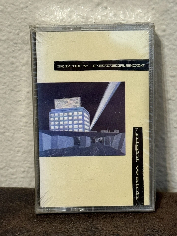 Rare! 1990 Ricky Peterson Night Watch SEALED Cassette Tape Jazz Funk Soul - Image 1 of 4