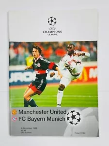 1998/99 MANCHESTER UNITED V FC BAYERN MUNICH 09-12-1998 CHAMPIONS LEAGUE GROUP - Picture 1 of 1